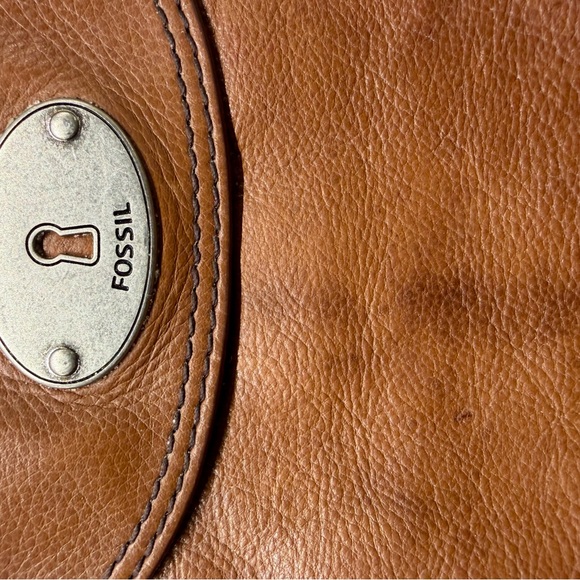 Fossil Tan Leather crossbody - Picture 5 of 5